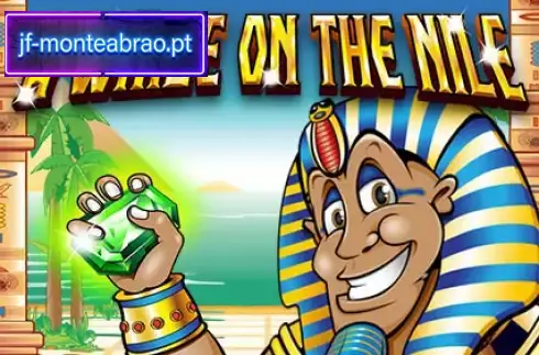 Ancient Egyptian theme showing the Nile and gold artifacts