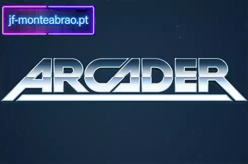 Arcader slot machine gameplay featuring retro 8-bit symbols