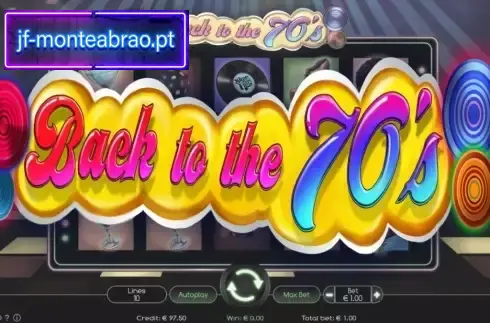 Back to the 70s slot neon disco theme