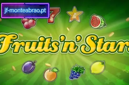 Fruits and Stars (Playson) slot symbols and gameplay