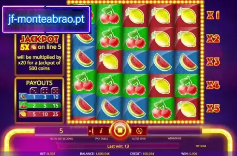 Lucky3 Slot Visuals Lucky3 Slot Fruit Machine Theme