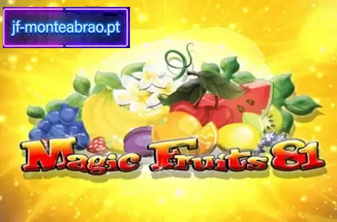 Magic Fruits 81 slot reels with fruit symbols