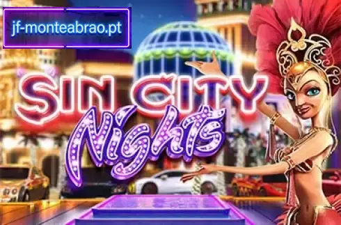 Sin City Nights slot gameplay neon symbols