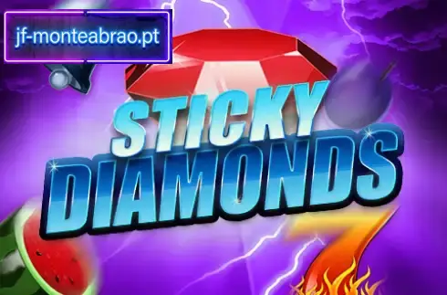 Sticky Diamonds Slot Game Visuals