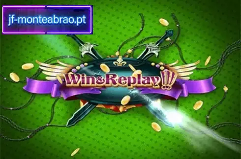 Win And Replay slot machine grid